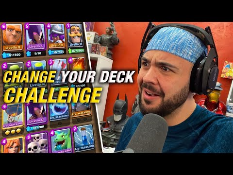 Divento Pazzo ve lo dico... Change Your Deck Challenge XL - Clash Royale