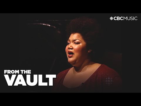 Measha Brueggergosman performs "Seit ich ihn gesehen' (Since I saw him)" | CBC Vault