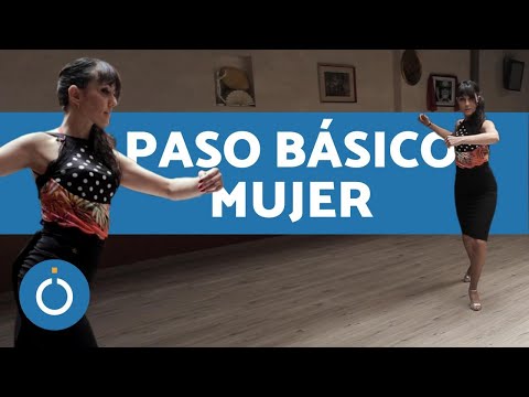 ¿Cómo bailar TANGO ARGENTINO? 💃 Pasos Básicos MUJER (Tutorial)