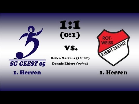 Highlights SG Geest 05 vs. RW Kiebitzreihe - 08.05.2016