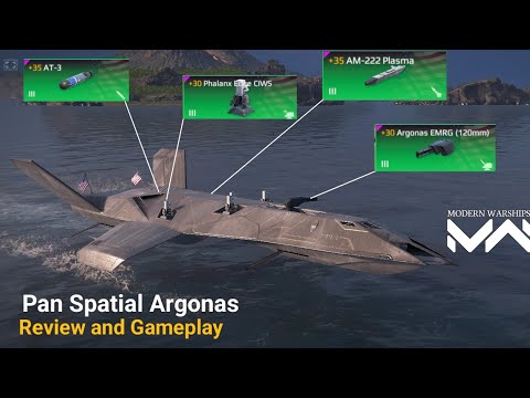 New T3 Fastest Ship Pan Spatial Argonas - Full Review - Modern Warships