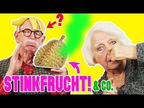 Seniors try stink fruit and other fruits!