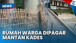 DIDUGA EKS Kades Pagari Rumah Warga Tolak Bangun Tower Internet, Adik Korban Lapor Bupati Purwakarta