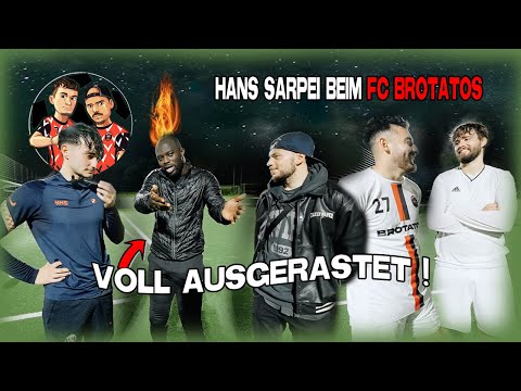 HANS SARPEI beim FC Brotatos - FULLY AUSGERASTET !