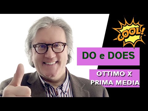 Come usare do and does in inglese.