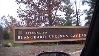 preview picture of video 'Blanchard Springs Caverns Arkansas Exit Drive'