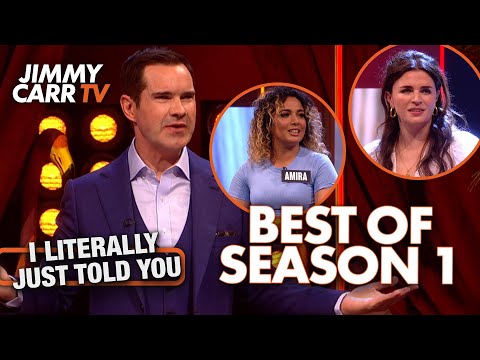 Best Bits of Season 1 | I Literally Just Told You with Jimmy Carr