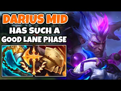 DARIUS MID actually feels GREAT?! (Insane Lane Kill Threat) | Off-Meta Climb - League of Legends