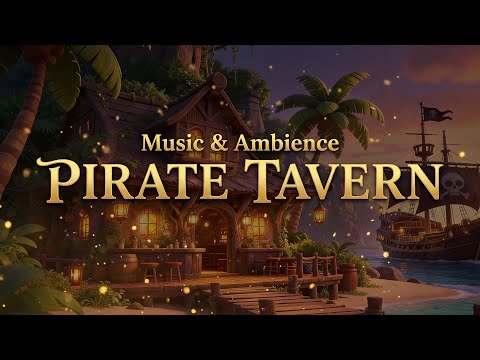 Disney Pirate Tavern Music & Ambience · Sea Shanties & Cozy Pirate Ship Music  🏴‍☠️