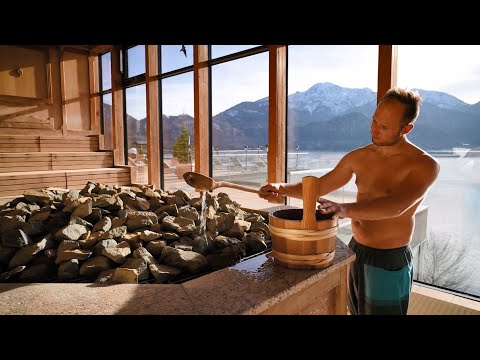 Winter Wohlfühloase Kristall Therme Kochel am Kochelsee - Auszeit unter dem Herzogstand