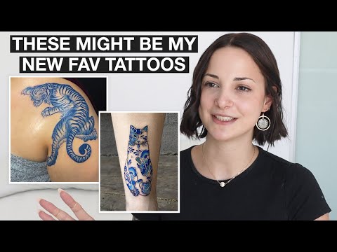 What's Up With Blue Ink Tattoos ? Blue Ink Only Tattoos