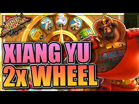 Xiang Yu and Ramesses Wheel of Fortune in Rise of Kingdoms [Animation & Combo Review]