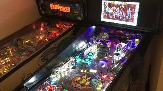 Stern Aerosmith pinball. I love the elevator multiball start light show