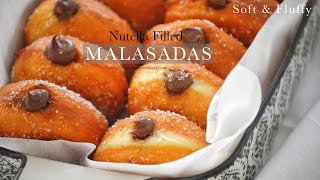 Download lagu SOFT Fluffy Nutella Filled MALASADAS Portuguese Do... mp3