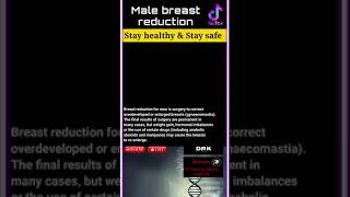 Breast reduction for men