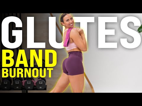 Glute Band Burnout: 40 Minutes to Build Your Glutes!