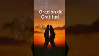 Oración de gratitud y entrega