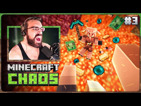 Viewers Choose An Effect Every 30 Seconds?! Can I Beat The Ender Dragon?! - Minecraft Chaos Mod #3