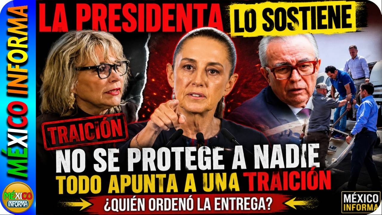 ¿QUIÉN ORDENÓ LA ENTREGA? SHEINBAUM REPROCHA FALTA DE INFORMACIÓN POR PARTE DE AUTORIDADES EN US4.