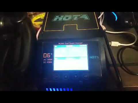 Hota d6+ charger update firmware