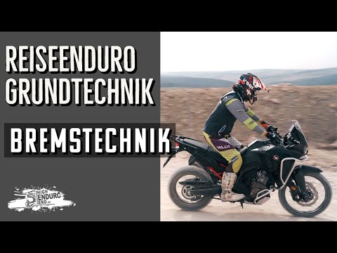 Reiseenduro Grundtechnik #3 - Bremstechnik