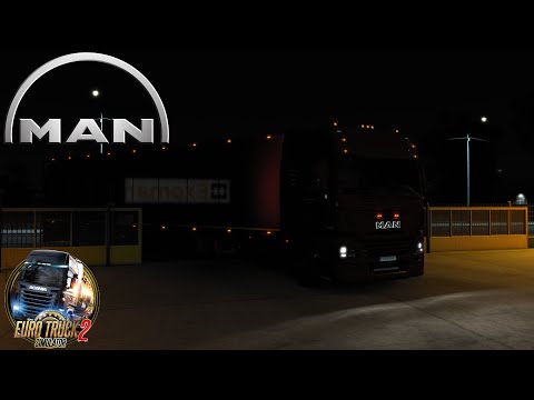 ETS2 4K | MAN TGX 25.510 Euro 6 D2676 (Sound Mod) | Genua - Toulouse | Full Trip