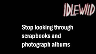 Idlewild - Roseability (Lyrics) HD (G_G)