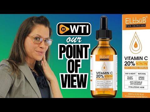 Premium 20% Vitamin C Serum For Face with Hyaluronic Acid - WTI product video review