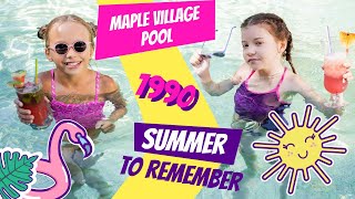 preview picture of video 'Maple Village Pool - Summer 1991'