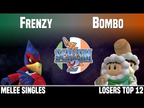 Schism 2 - 8BP | Frenzy (Falco) vs Phoenix | Bombo (Ice Climbers) - MELEE SINGLES - LOSERS TOP 12