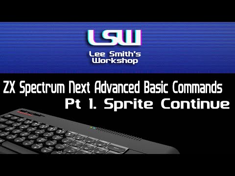 Learning ZX Spectrum Next Basic - Sprite Continue