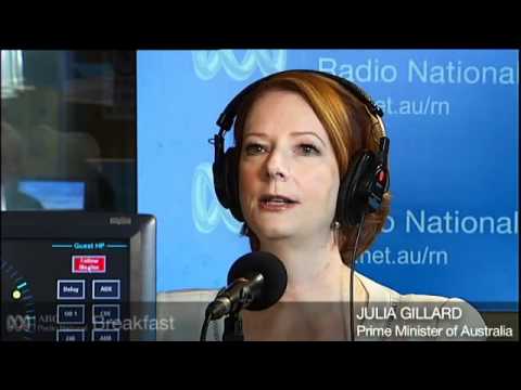 Prime Minister Julia Gillard outlines her carbon price - ABC Radio National Breakfast