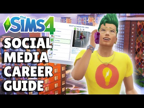 Complete Social Media Career Guide | The Sims 4