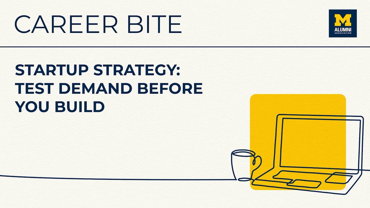 Startup Strategy: Test Demand Before You Build
