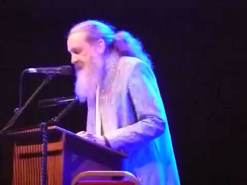 Alan Moore   and Stephen O'Malley perform I'll Be Your Mirror  at Alexandra Palace