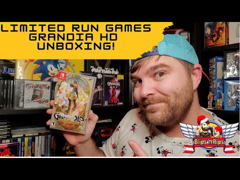 LRG Grandia HD Collection for Nintendo Switch Unboxing!