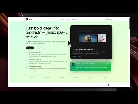 This AI Tool Does 90% of Your Web Design (Aura Demo)