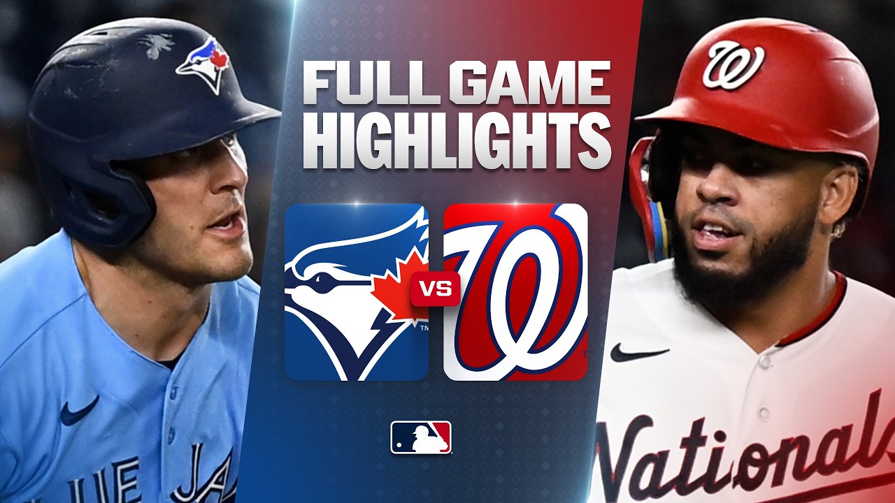 7월29일 토론토 워싱턴 MLB 하이라이트