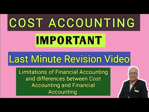 Cost Accounting I Unit and Output Costing I Introduction Theory I Khans Commerce Tutorial I