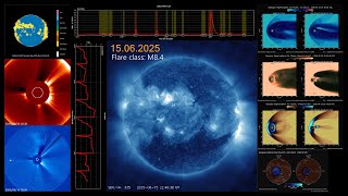 Solar flare: 15.06.2025 class M8.4