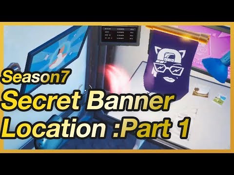 Fortnite - Season 7 Week 2 Secret Banner Location