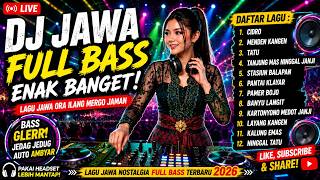 Download lagu DJ JAWA FULL BASS ENAK BANGET | CIDRO, MENDEN KANGEN, TATU | Lagu Jawa Ora Ilang Mergo Jaman mp3