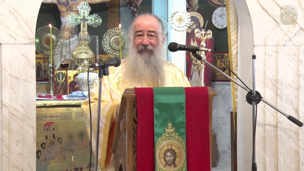 عظة أحد الأباء القديسين 2019