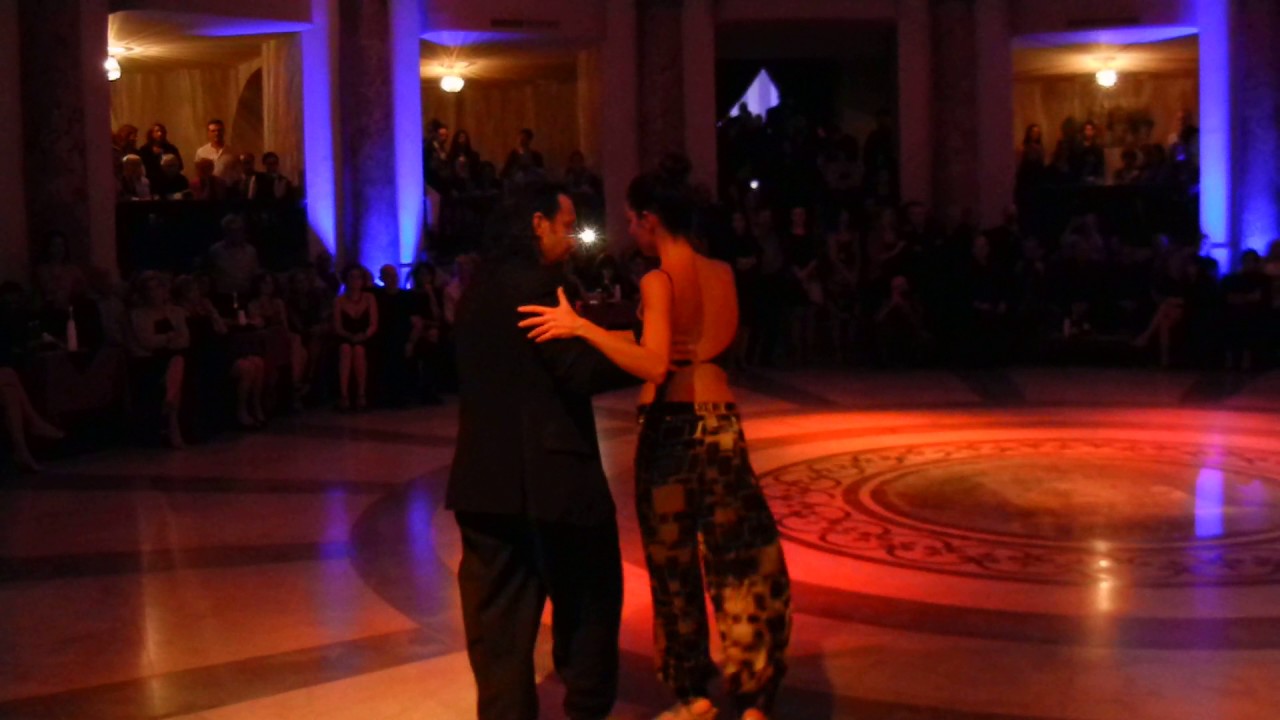 Esibizione di Peppe Sagliapign Di Gennaro​ ed Adelma Rago​ al Naples International Tango Festival