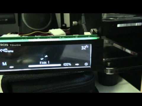 Lamptron FC2 Fan Controller 5,25″ – juodos spalvos video