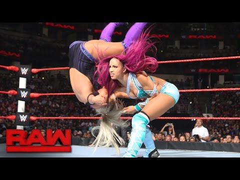 Sasha Banks vs. Dana Brooke: Raw, Aug. 8, 2016