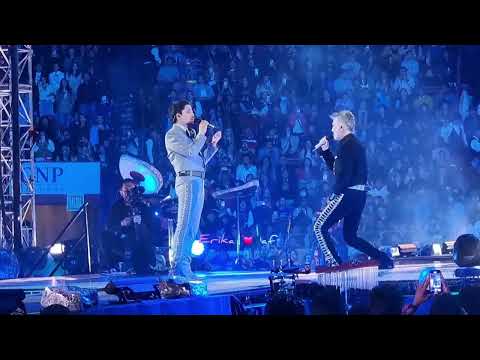 Alejandro Fernández el 🐴 ❤️ &Alex Fernández Jr. 🎶 Perdón 👏👏 Plaza de Toros México 2023