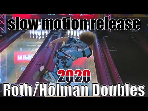 2020 PBA Roth/Holman Doubles slow motion release - PBA Bowling