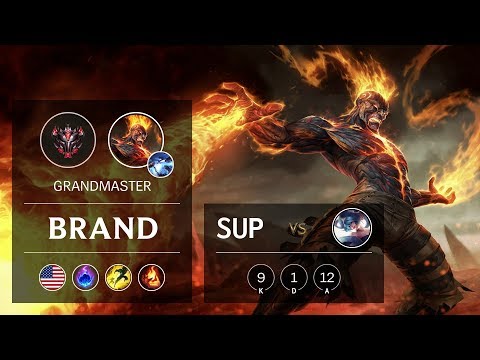 Brand Support vs Sona - NA Grandmaster Patch 9.13