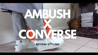 AMBUSH x Converse Chuck 70(My Review+Styling WATCH IN 4K)